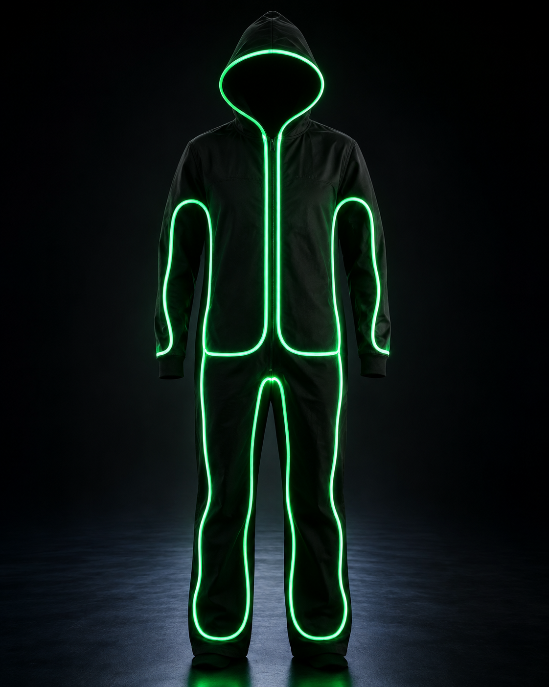 Light-Up Stick Figure Costume – Kids & Adults